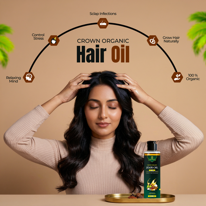 Crown Organic Hair Oil
